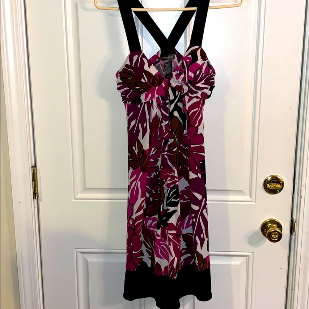 Formal floral summer dress.